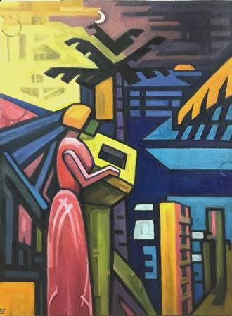 Amitabh Ashesh Paints YUN BHI In Vesavar Art Gallery, Pune I 30th July To 8th August 2025