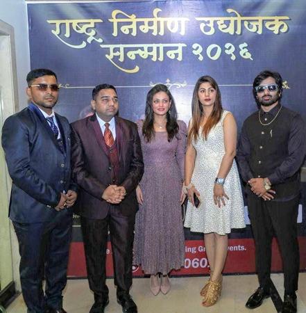 Actress Sneha Ullal & Renowned Actor Shahbaz Khan Graced The Event As Chief Guests At “Rashtra Nirman Udyog Samman 2026”