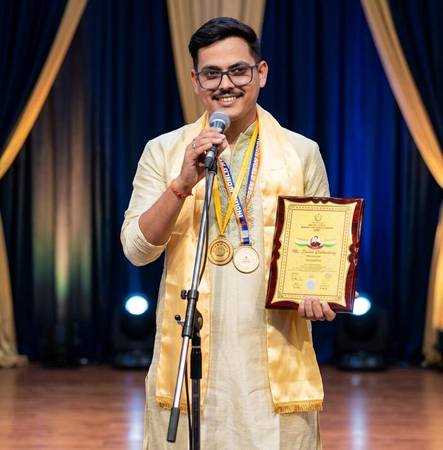 National Laurels: Asansol’s Celebrated Author Sourav Chakraborty Honored With ‘Bharat Gaurav Samman 2026’