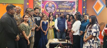 Grand Celebration Of Producer-Director Dr. Ankit Kumar’s Birthday &  Launch Of Two Bollywood Film Posters On 08 May 2026
