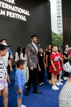 Sandip Soparrkar At Bishkek International Film Festival In Kyrgyzstan