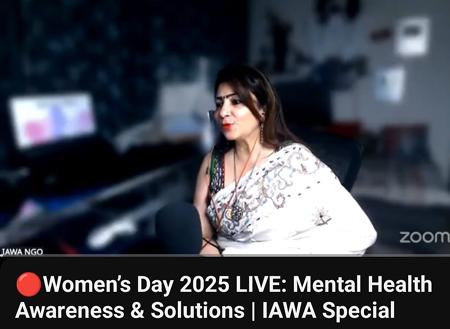 Dr. Daljeet Kaur Leads Global Mental Health Awareness Initiative With IAWA NGO & The American University, USA