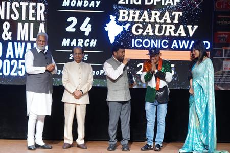 DPIAF -Minister MP & MLA Gold Award 2025, New Delhi  Organiser By Kalyanji Jana