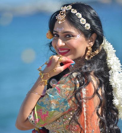 Actress Sanya Thakur Turns Radha Rani At Cannes Red Carpet 2026, Represents Sanatan Culture Globally