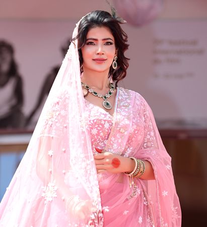 Cannes 2026: Bigg Boss 17 Fame Soniya Bansal Makes Striking Debut In Radha Rani-Inspired Ensemble, Blends Spirituality With Couture Elegance