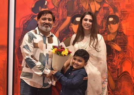 “SPANDANE” Solo Show Of Paintings By Renowned Artist Sachin Sagare In Jehangir Art Gallery